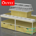 High Quality Wood Counter Table Cosmetic Display Cabinet For Shop Fitting